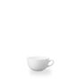 White Cappuccino Kopp 34Cl H: 6.5Cm