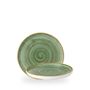 Stonecast Samphire Green Walled Tallerken 21Cm