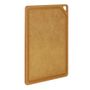 Skjærebrett av komprimert cellulose  L Med Renne 37 X 27,5 X0,9cm