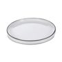 Caractere Caractere Shallow Dinner Plate 26Cm White Cumulus