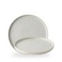 Delta Grey Walled Plate 26cm H: 2cm
