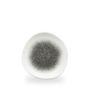 Raku Quartz Black Rund Trace Tallerken 21Cm