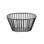 Ibr Dyp Bread Basket Oval 19,7Cm Black Metal