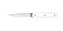 Perceval Table knife 947 polyacetal white handle