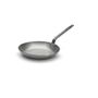 Steel Round Lyonnaise Frypan - Carbon