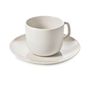 MADELEINE Tea Cup And Saucer 20Cl Alabaster white