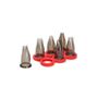 Geometric Set : 6 Tritan Nozzles & Stand