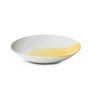CONFLUENCE Deep Coupe Plate 24Cm Saffron Alabaster white