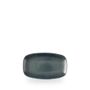 Astro Metallic Blue Oblong Chefs Plate 12.1cm