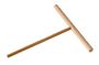 Round crepe dough spreader - beechwood