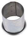 GOBEL St/st plain round pastry cutter - rolled edges - Ø70 mm h36 mm