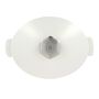 Revolution 2 Handle Lokk For Oval Cocott Satin-White