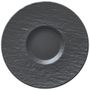 The Rock Black Shale Saucer 155x155x20mm