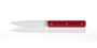 Perceval Table knife 947 polyacetal red handle