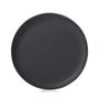 Caractere Black Dessert Plate 21Cm Matt slate style