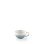 Raku Topaz Blue Cappuccino Kopp 34Cl H: 6.5Cm