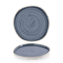 Stonecast Blueberry Organic Walled Plate 25.5cm H:2cm
