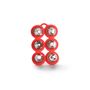 Geometric Set : 6 Tritan Nozzles & Stand