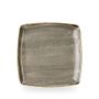 Stonecast Grey Dyp Kvadrat Tallerken 26.8Cm