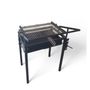 Baskisk Kullgrill * X * Cm, Med Regulering, Skuff og Flip