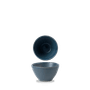 Oslo Blue Contour Dip Pot 8.5Cm