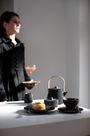 Pekoe Sugar Bolle Med Lokk 10Cl Black Smooth Dark Metal