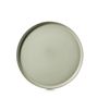 CONTRE JOUR Plate 26cm Almond green