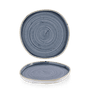 Stonecast Blueberry Organic Walled Plate 21cm H:2cm