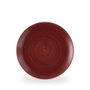 Stonecast Patina Red Rust Evolve Coupe Tallerken 26Cm