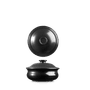 Rustics Black Sparkle Lokkded Stewpot 14Cm