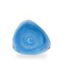 Stonecast Cornflower Blue Triangle Tallerken 22.9Cm