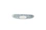 Opal Lyra Blue Opal * Organic Oblong Plate * 30 x 15cm