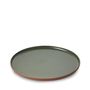 CONTRE JOUR Plate 30cm Olive green