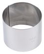 GOBEL St/st mousse ring - Thickness 6/10th - Ø70 mm h40 mm