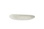 Inked Cascade Taupe Opal * Organic Oblong Plate * 35 x 18.5cm