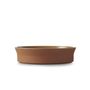 CONTRE JOUR Deep Flared Plate 20cm Mocha brown
