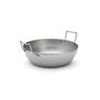 Rounded Steel Deep-Fryer Without Basket