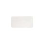 Manufacture Rock blanc Rectangular serving plate 690g