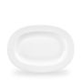 Bamboo Oval Ildfast Large Rimmed 33Cm