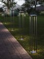Home Solar Floor Lamp 140X140X1000Mm 2,2W Ip54- Dark Grey