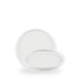 Inked Elements Ice / Walled Plate  / 21cm
