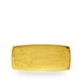 Stonecast Mustard Oblong Tallerken 29.5Cm
