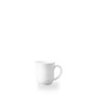 White Elegant Mug 28Cl H: 9.6Cm