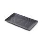 Basalt Rectangular Plate 22X14Cm Matt slate style