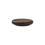 GRAVITY Raised Plate 132x28mm walnut - H:28cm