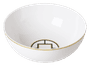 MetroChic Salad bowl 225x225x90mm 2,27L