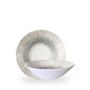 Studio Prints Fusion Grey Evolve Deep Coupe Bowl 22.2cm H: 6.5cm 110cl