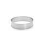 St. Steel Round Ring Dia:24 Cm Ht 6 Cm