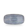 Studio Prints Slate Blue Chefs Oblong Tallerken 29.8 X 15.3Cm