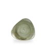 Stonecast Patina Burnished Green Lotus Tallerken 19.2Cm